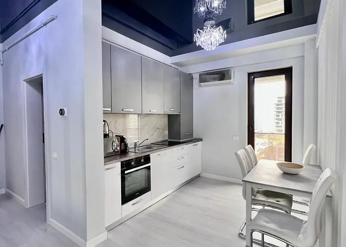 דירה Lamera Residence Mamaia - Apartamente Cu 1-2-3 Camere Cu Acces Si Vedere La Lac מאמאיה