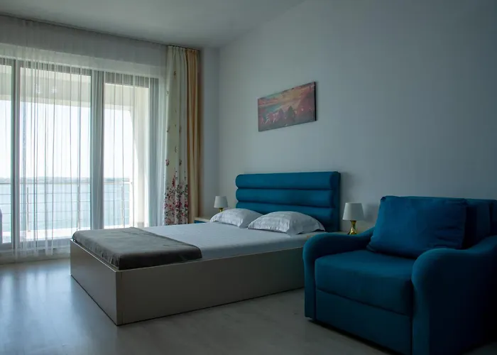 Lamera Residence Mamaia - Apartamente Cu 1-2-3 Camere Cu Acces Si Vedere La Lac דירה מאמאיה