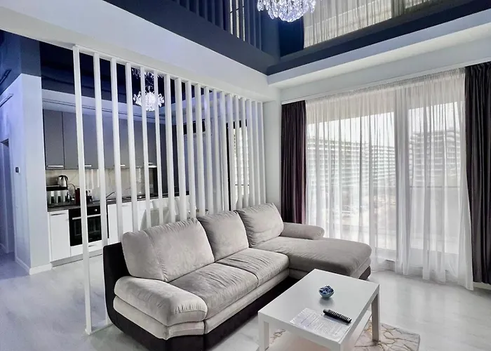 Lamera Residence Mamaia - Apartamente Cu 1-2-3 Camere Cu Acces Si Vedere La Lac Διαμέρισμα Mamaia